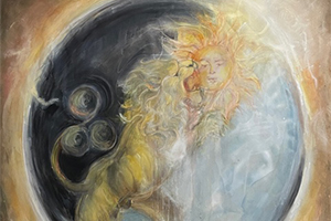 The Lion Devouring the Sun by Elizabeth Bryan-Jacobs