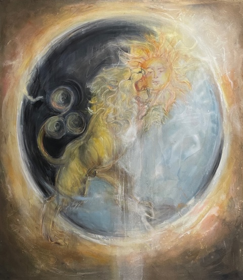 The Lion Devouring the Sun by Elizabeth Bryan-Jacobs